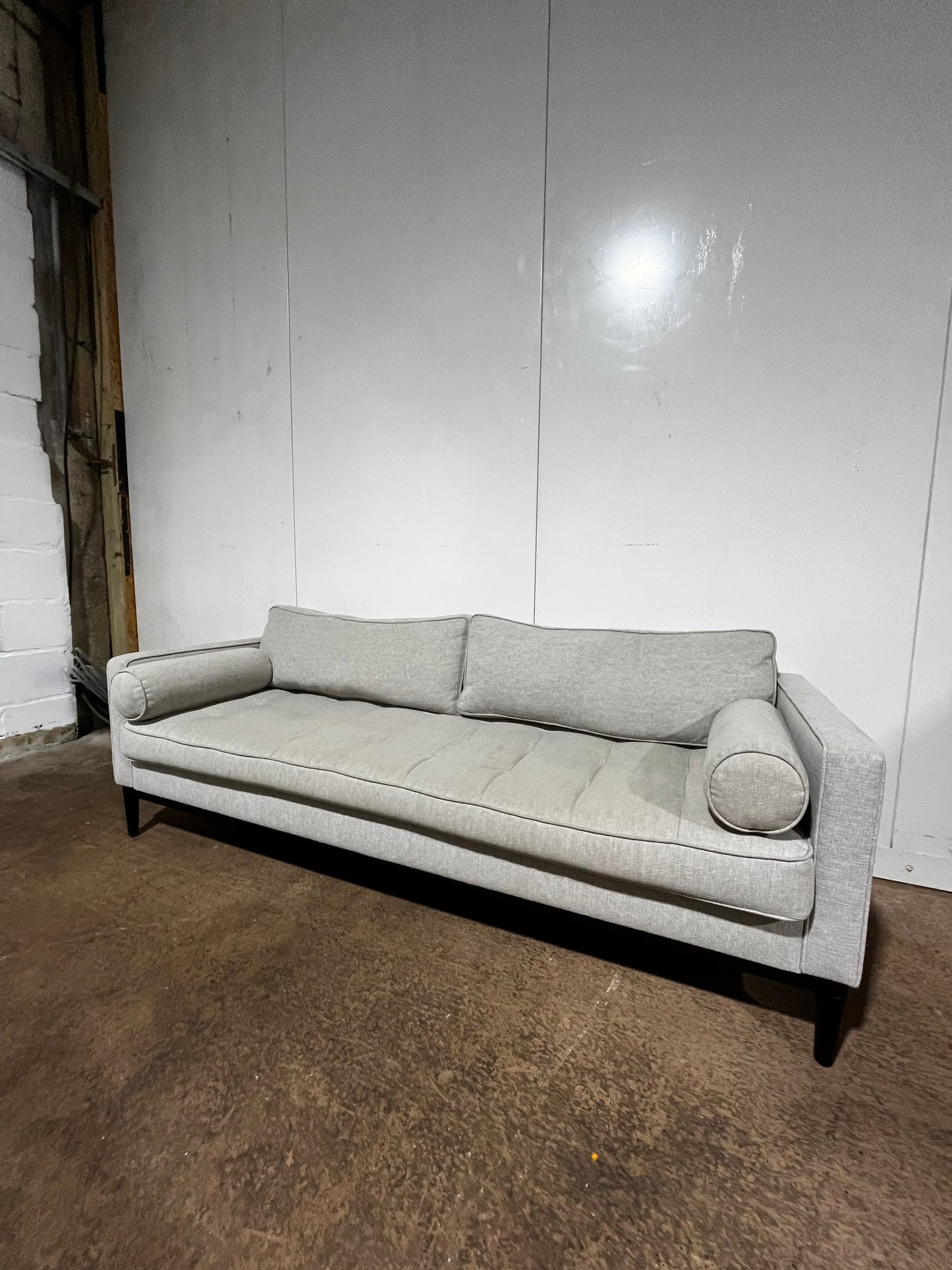 Swyft Model 02 Grey 3 Seater Sofa