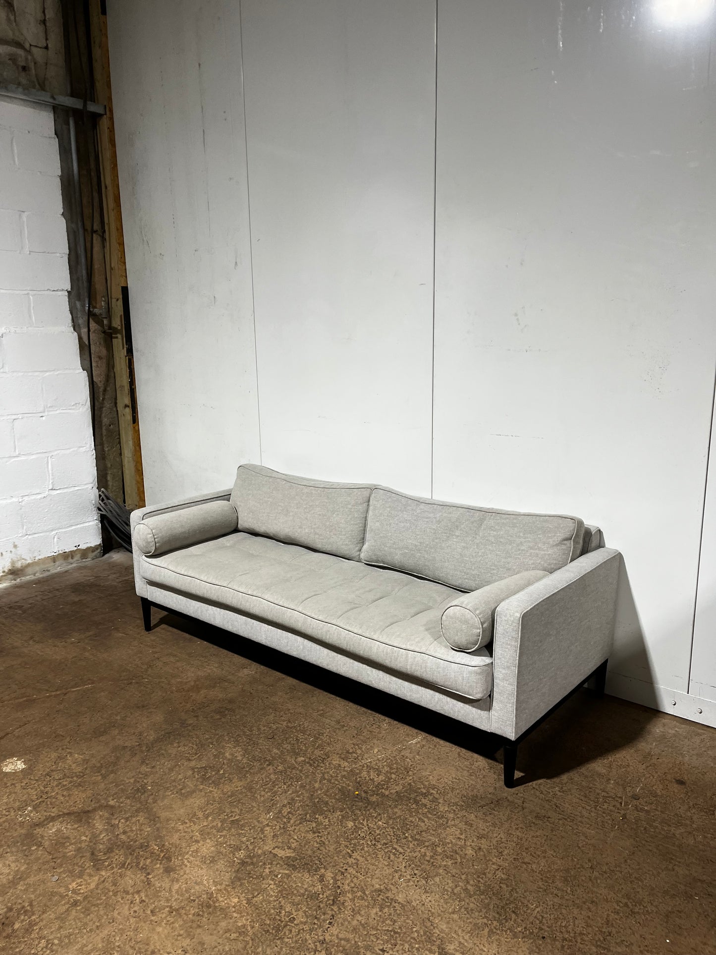Swyft Model 02 Grey 3 Seater Sofa
