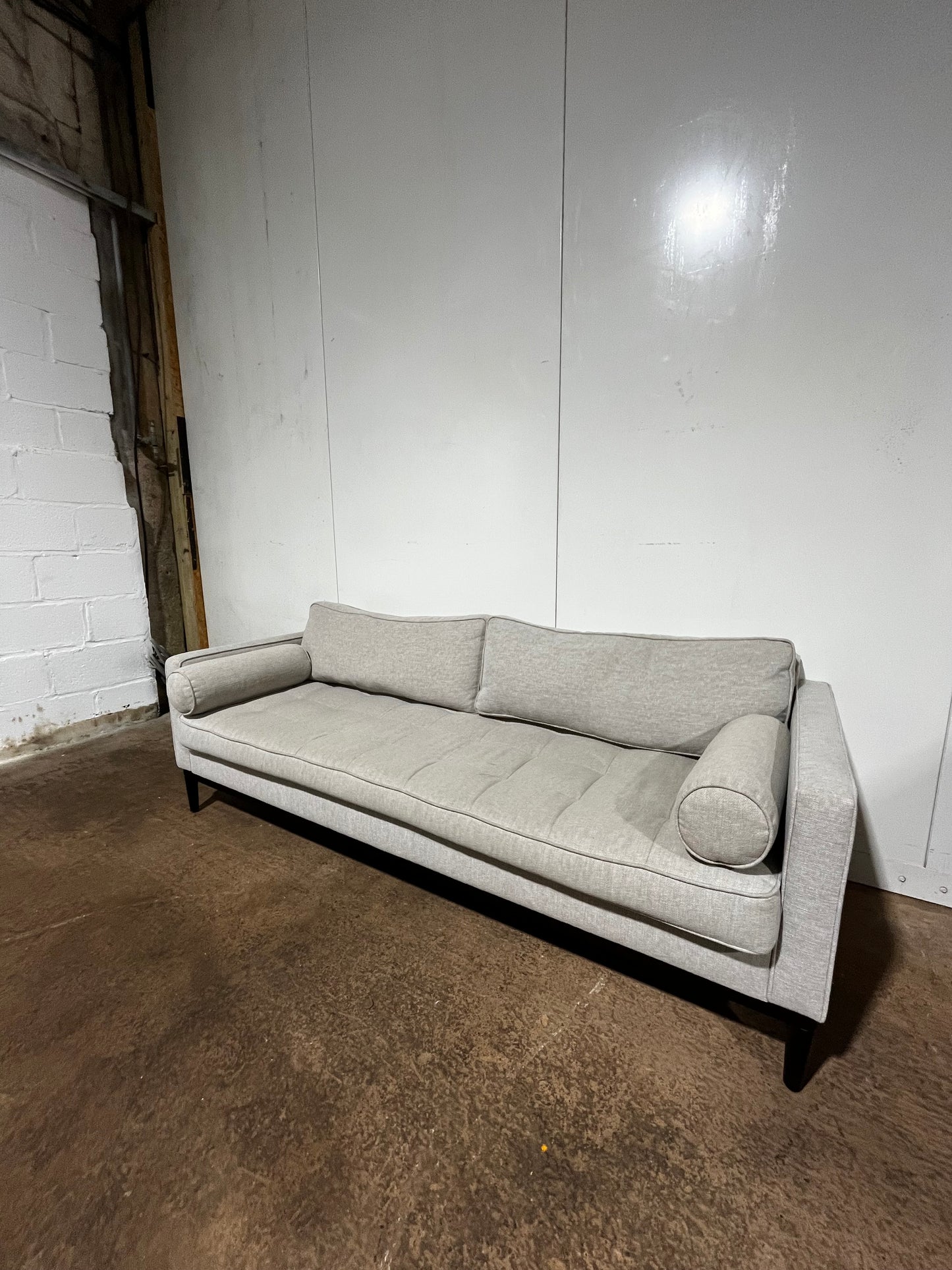 Swyft Model 02 Grey 3 Seater Sofa
