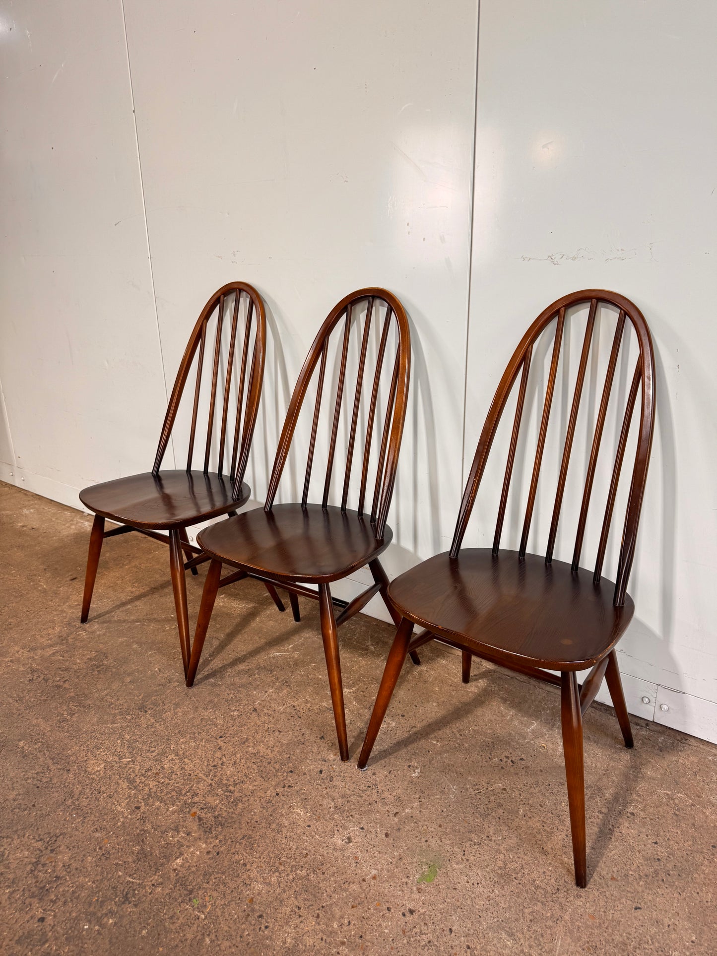 Ercol x3 Quaker Dining Chairs
