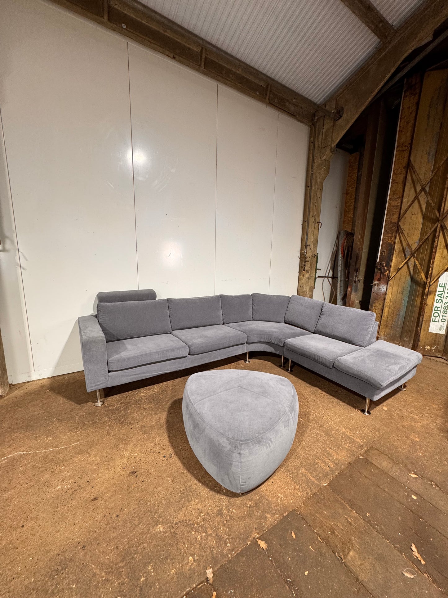 BoConcept Indivi Corner Sofa & Bermuda Footstool