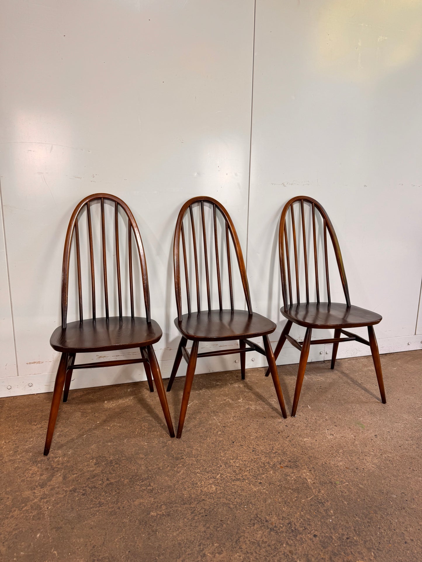 Ercol x3 Quaker Dining Chairs