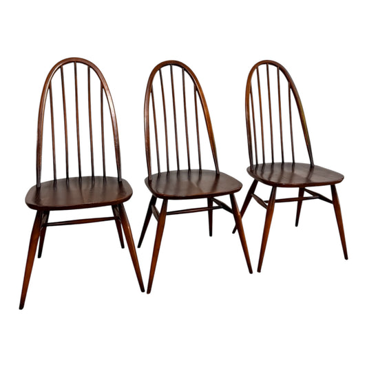 Ercol x3 Quaker Dining Chairs