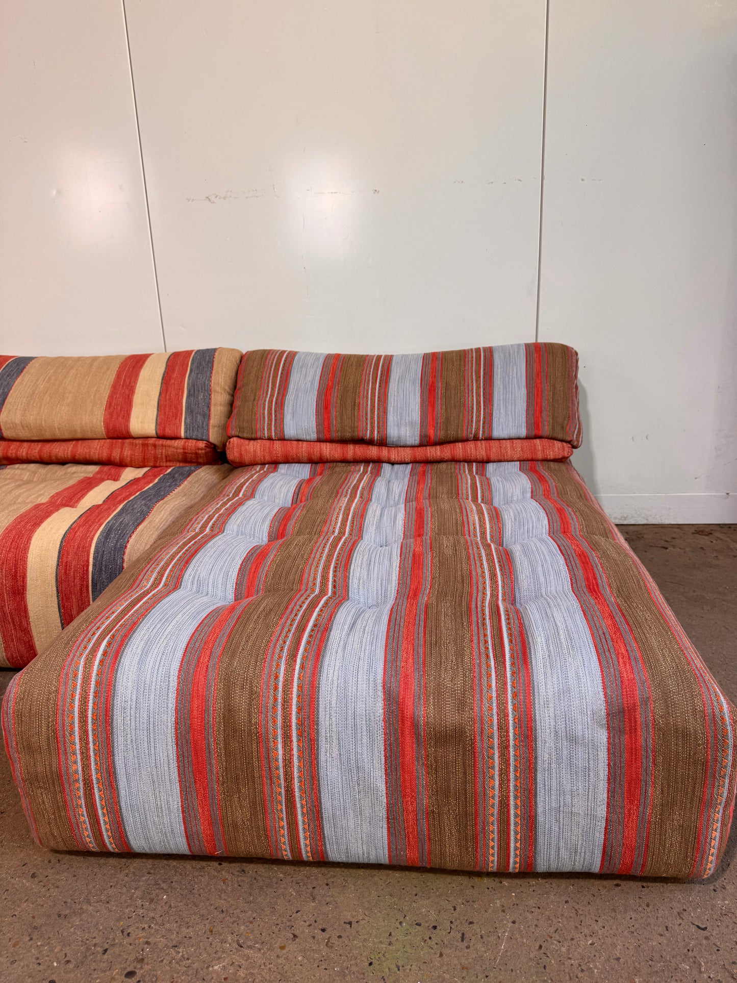 Roche Bobois Vintage Voyage Immobile Modular Sofa Set