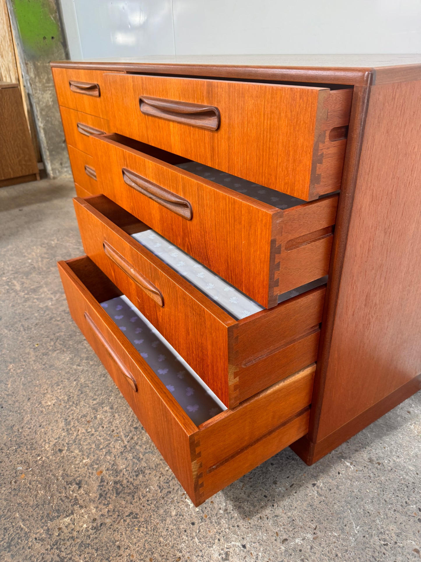 G Plan Midcentury Fresco Chest of Drawers