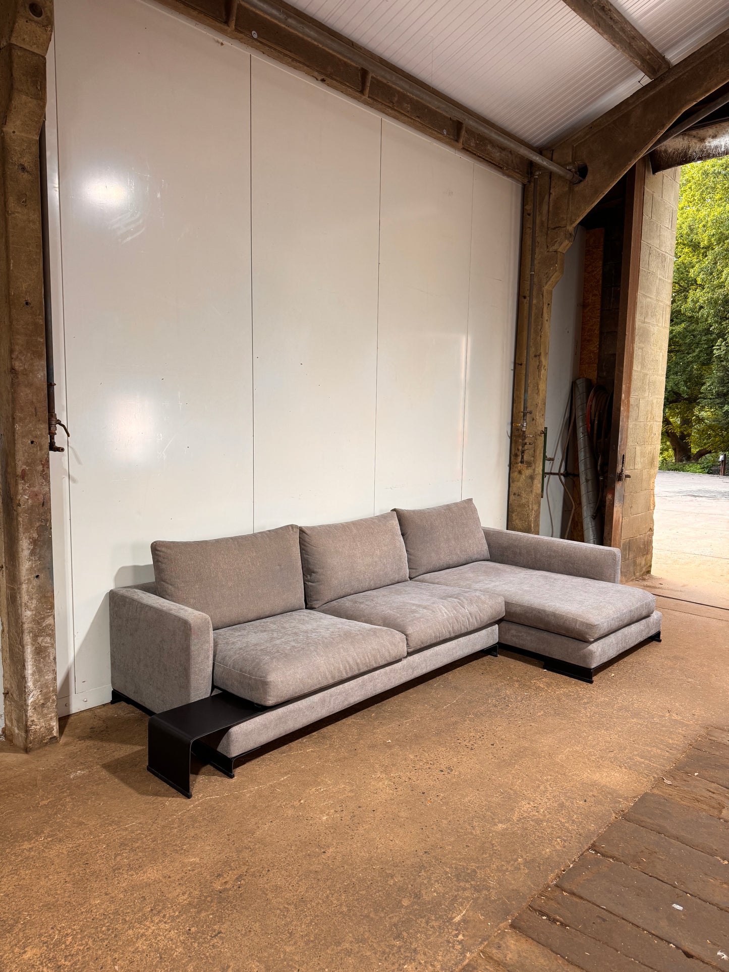 Camerich Lazytime L Shape Sofa & Side Table
