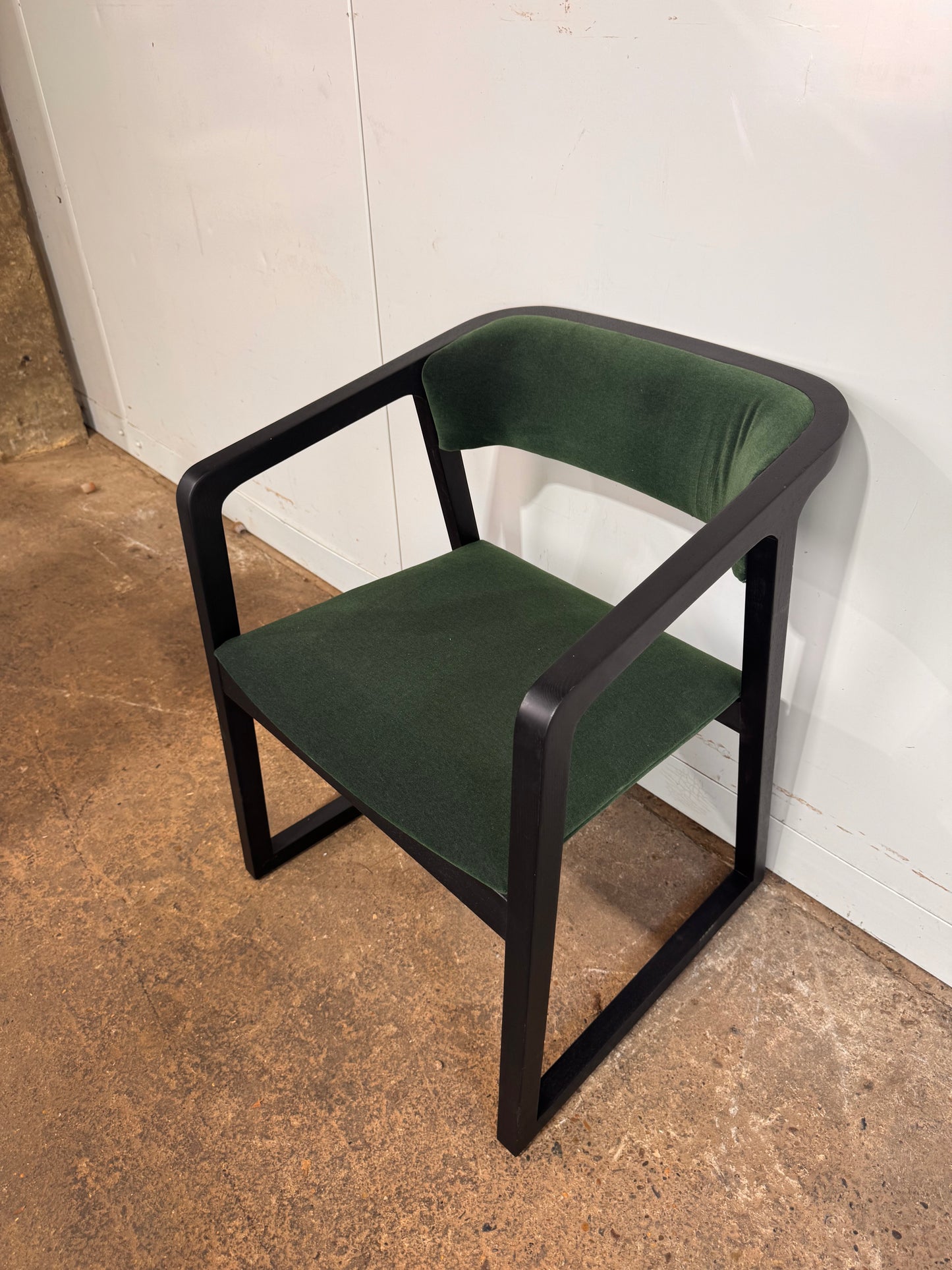 Camerich Green & Black Ming Chair