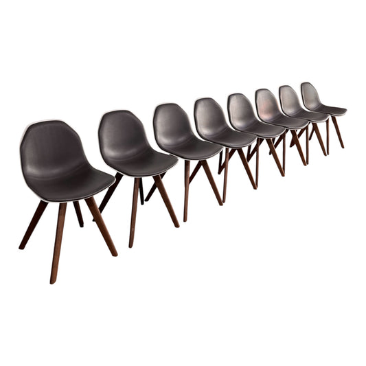 Roche Bobois Set of 8 Chistera Dining Chairs