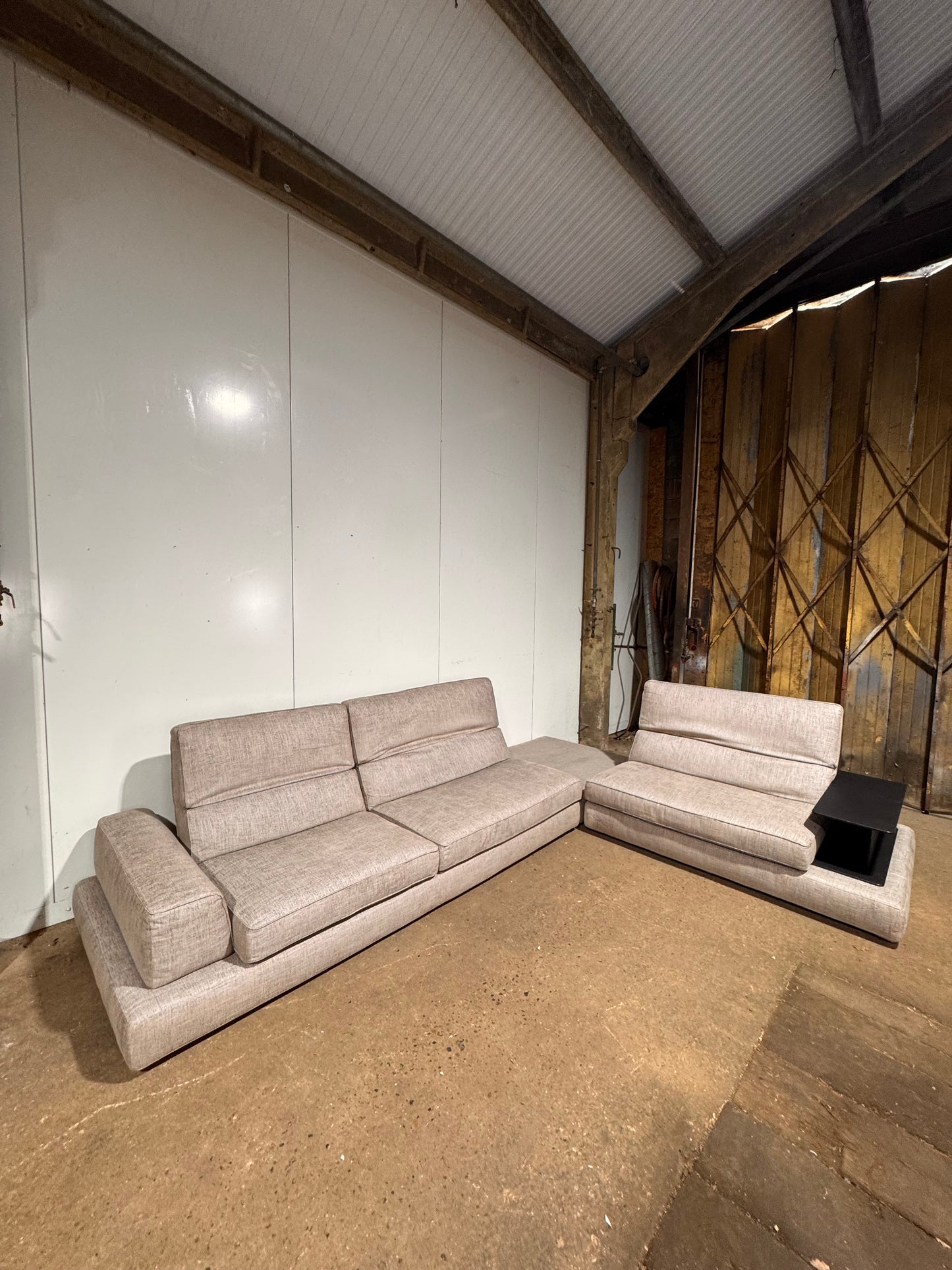 Roche Bobois Contemporary Corner Sofa