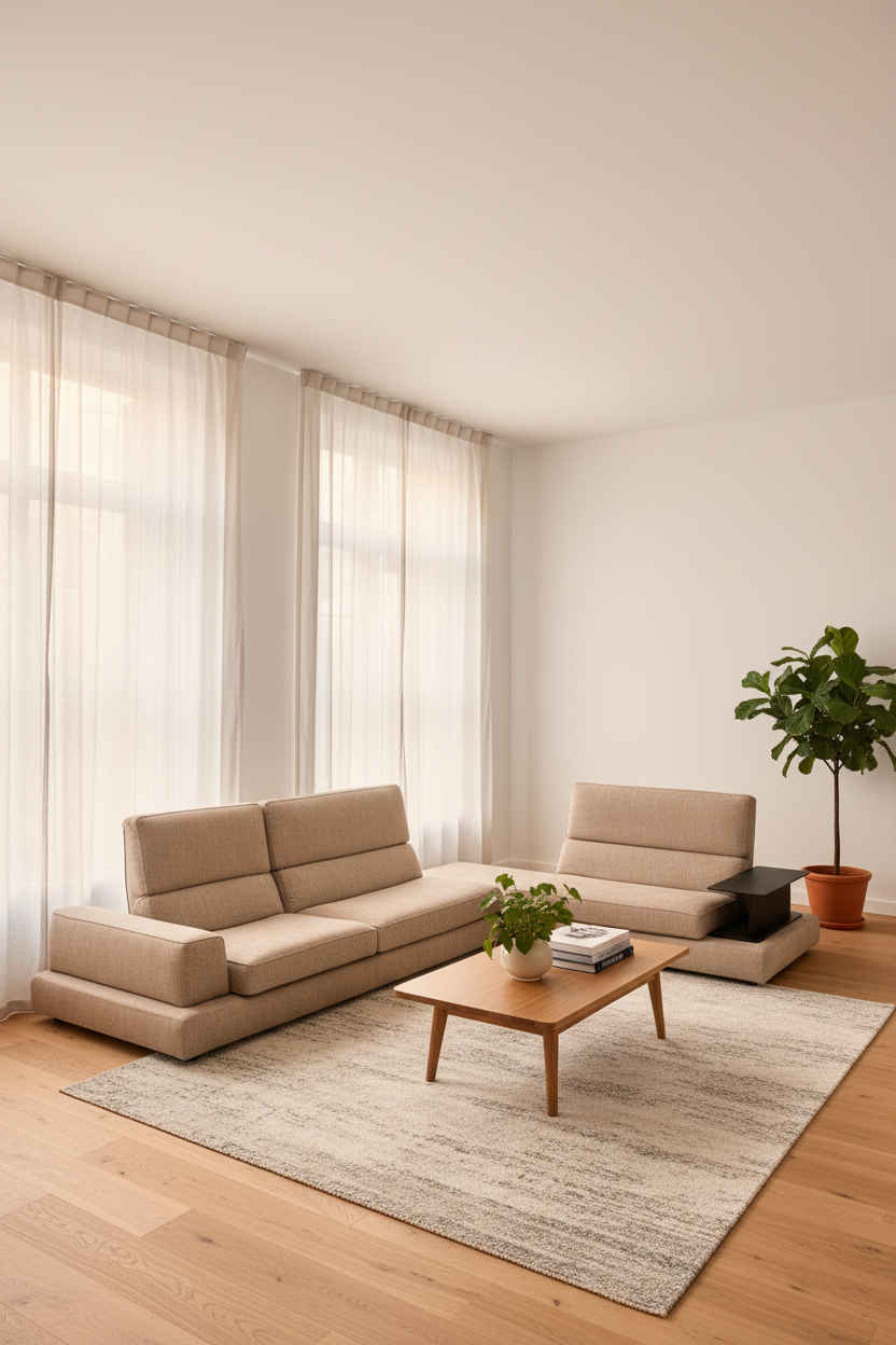Roche Bobois Contemporary Corner Sofa