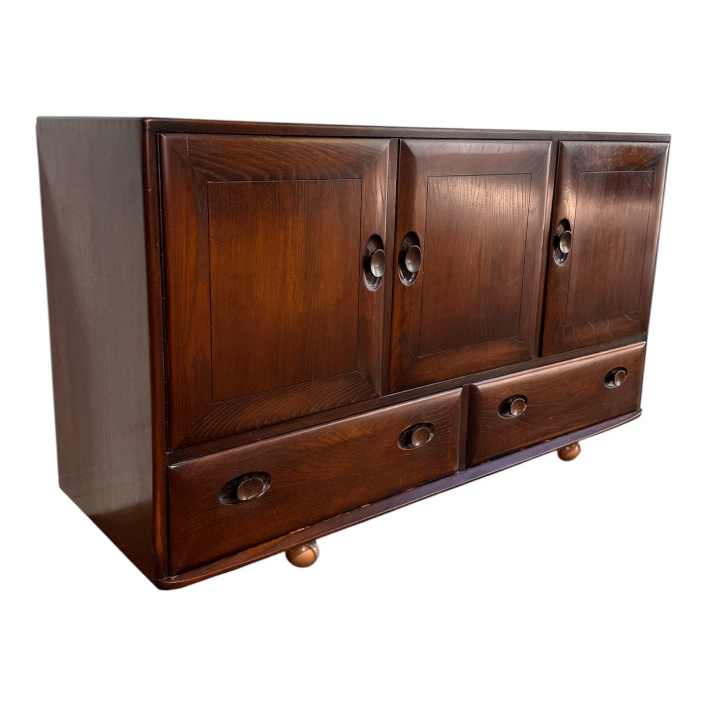 Ercol Windsor Sideboard Traditional Dark Wooden Finish