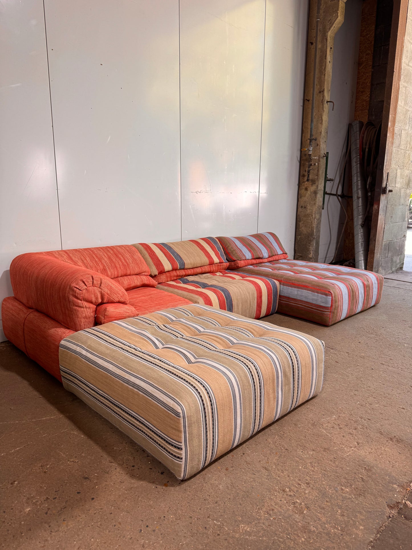 Roche Bobois Vintage Voyage Immobile Modular Sofa Set