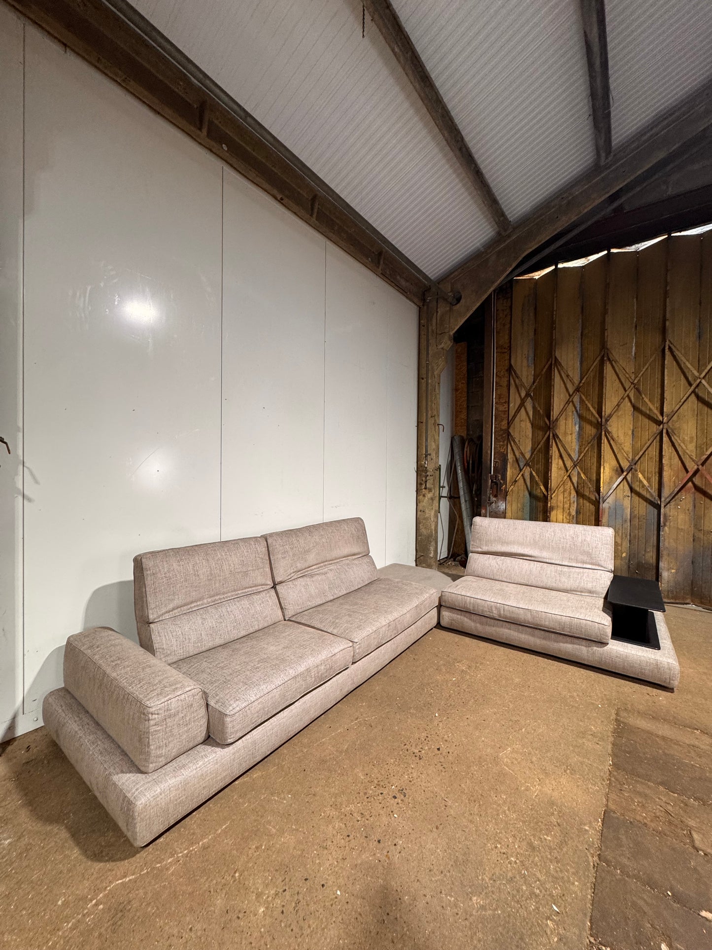 Roche Bobois Contemporary Corner Sofa