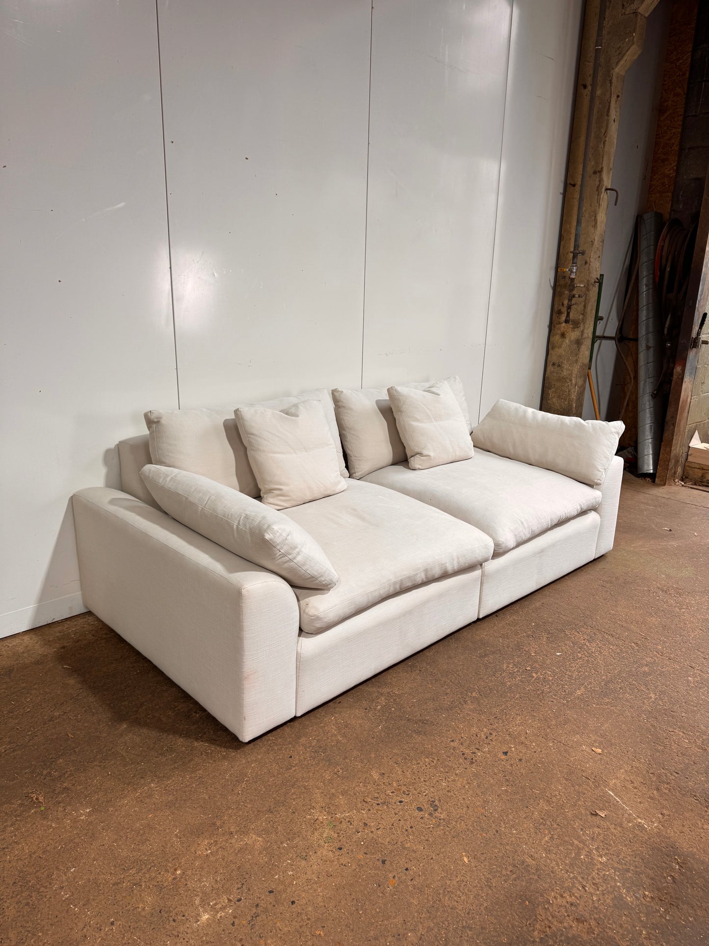 Loaf Linen Cuddlemuffin Modular Sofa