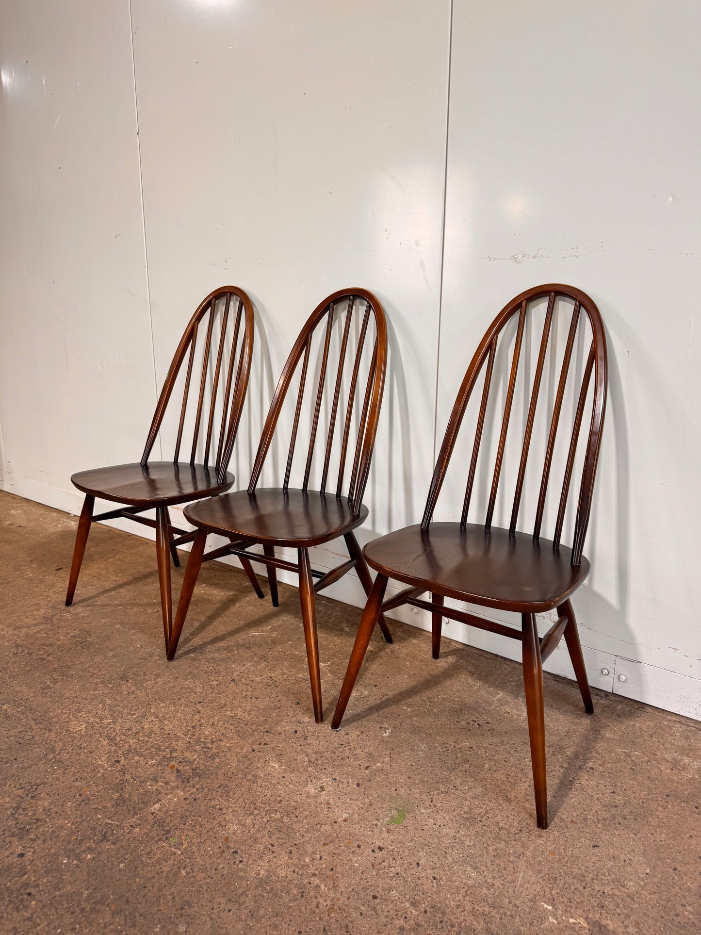 Ercol x3 Quaker Dining Chairs
