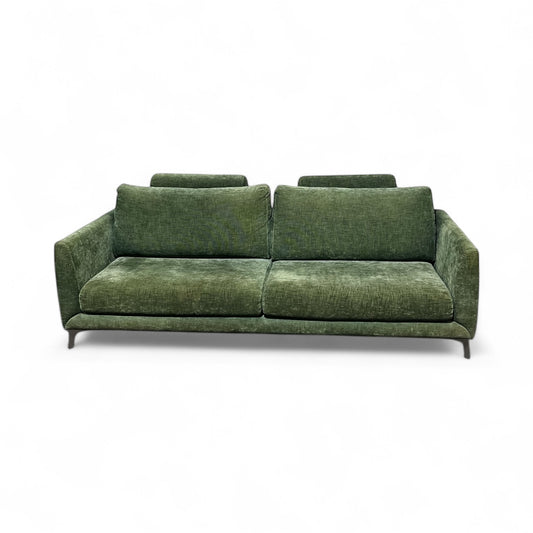 BoConcept Osaka Green Corduroy 3 Seater Sofa