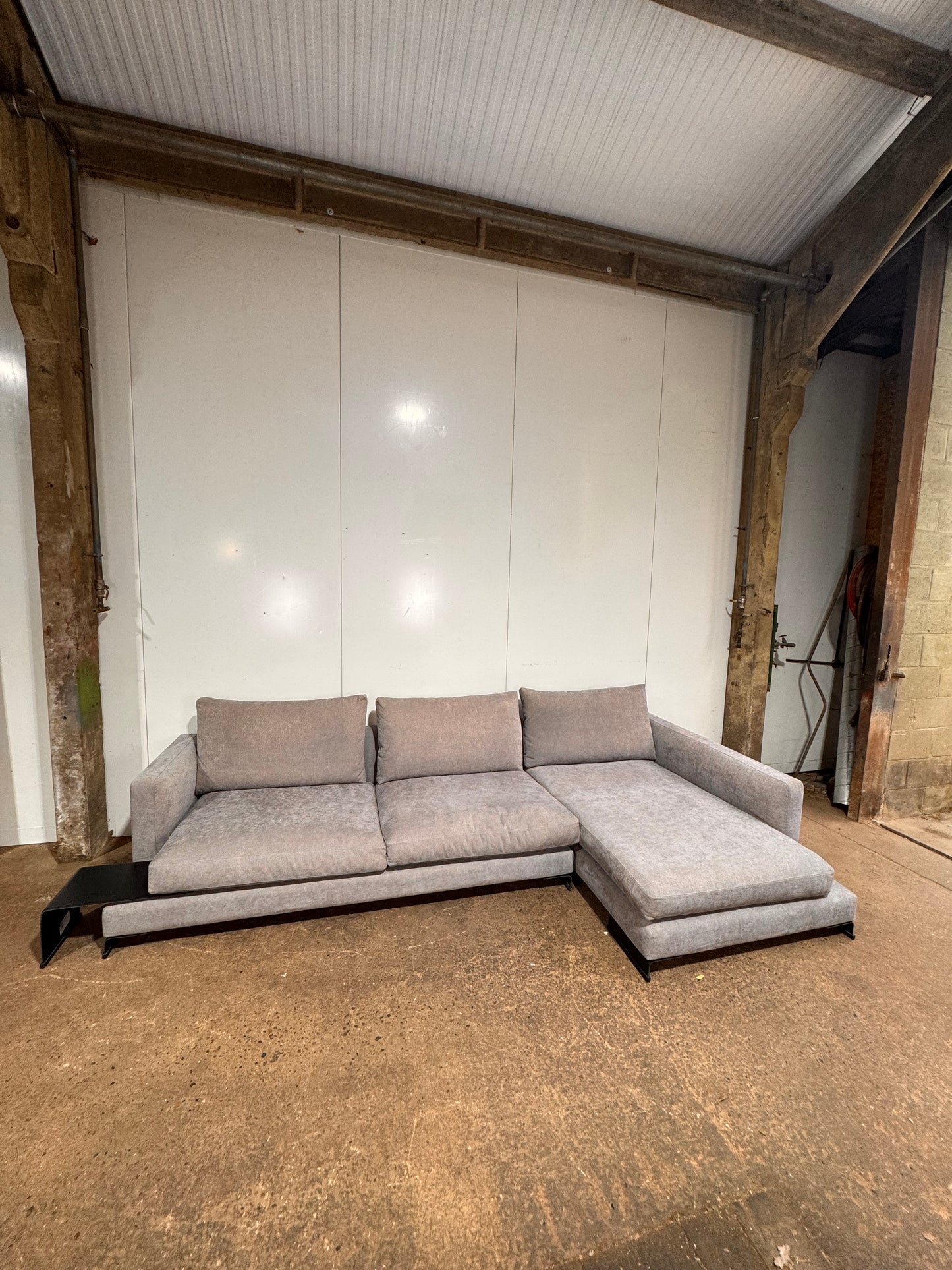 Camerich Lazytime L Shape Sofa & Side Table