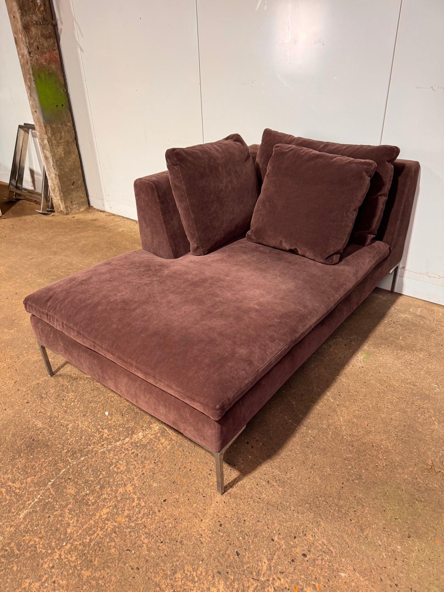 B&B Italia Maxalto Charles Chaise Longue