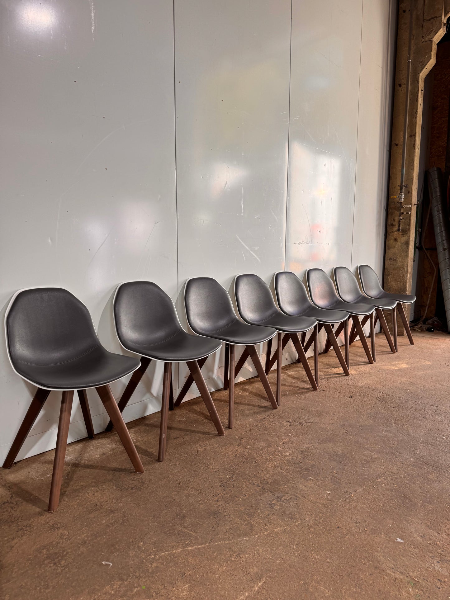 Roche Bobois Set of 8 Chistera Dining Chairs