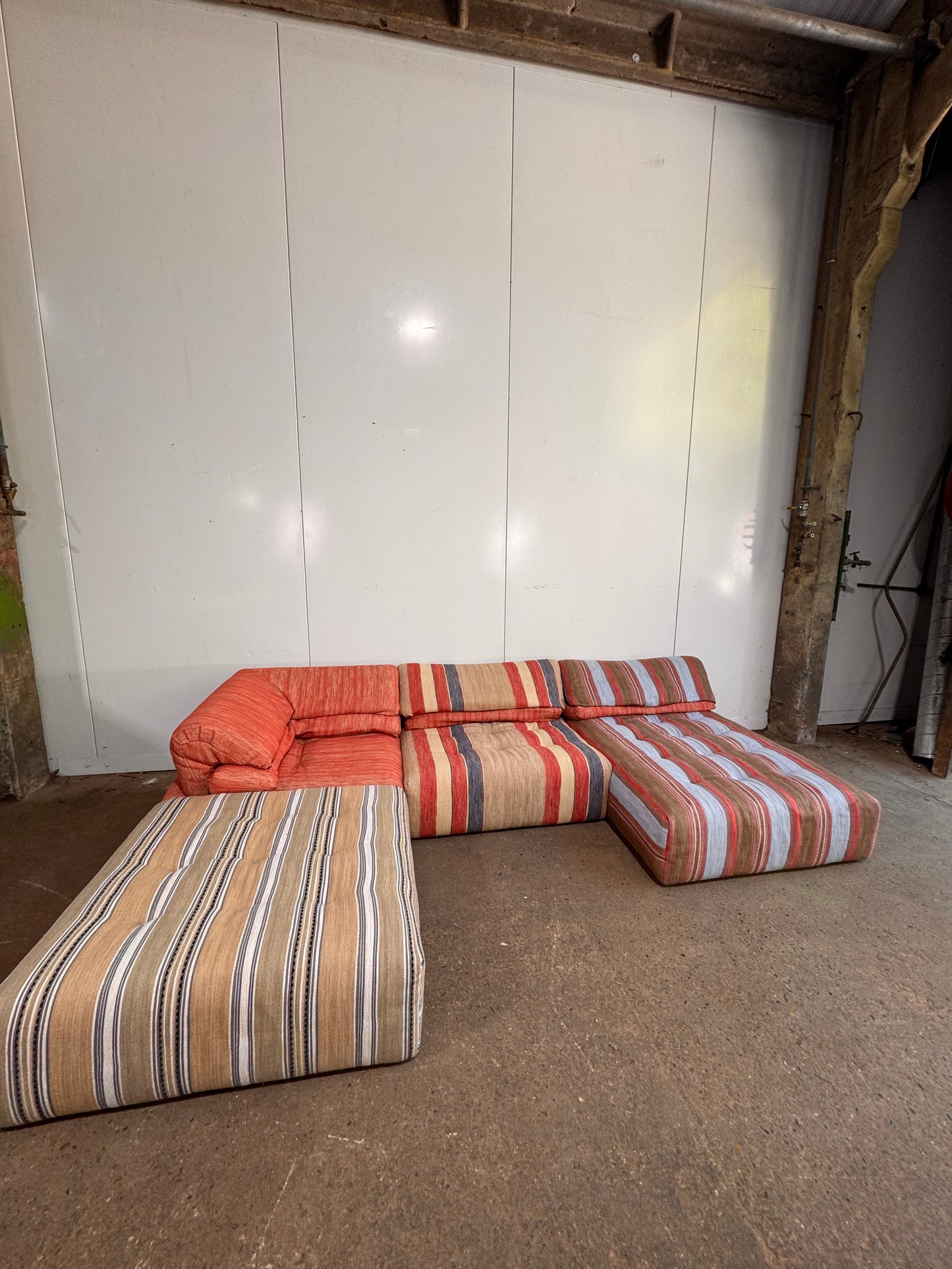 Roche Bobois Vintage Voyage Immobile Modular Sofa Set