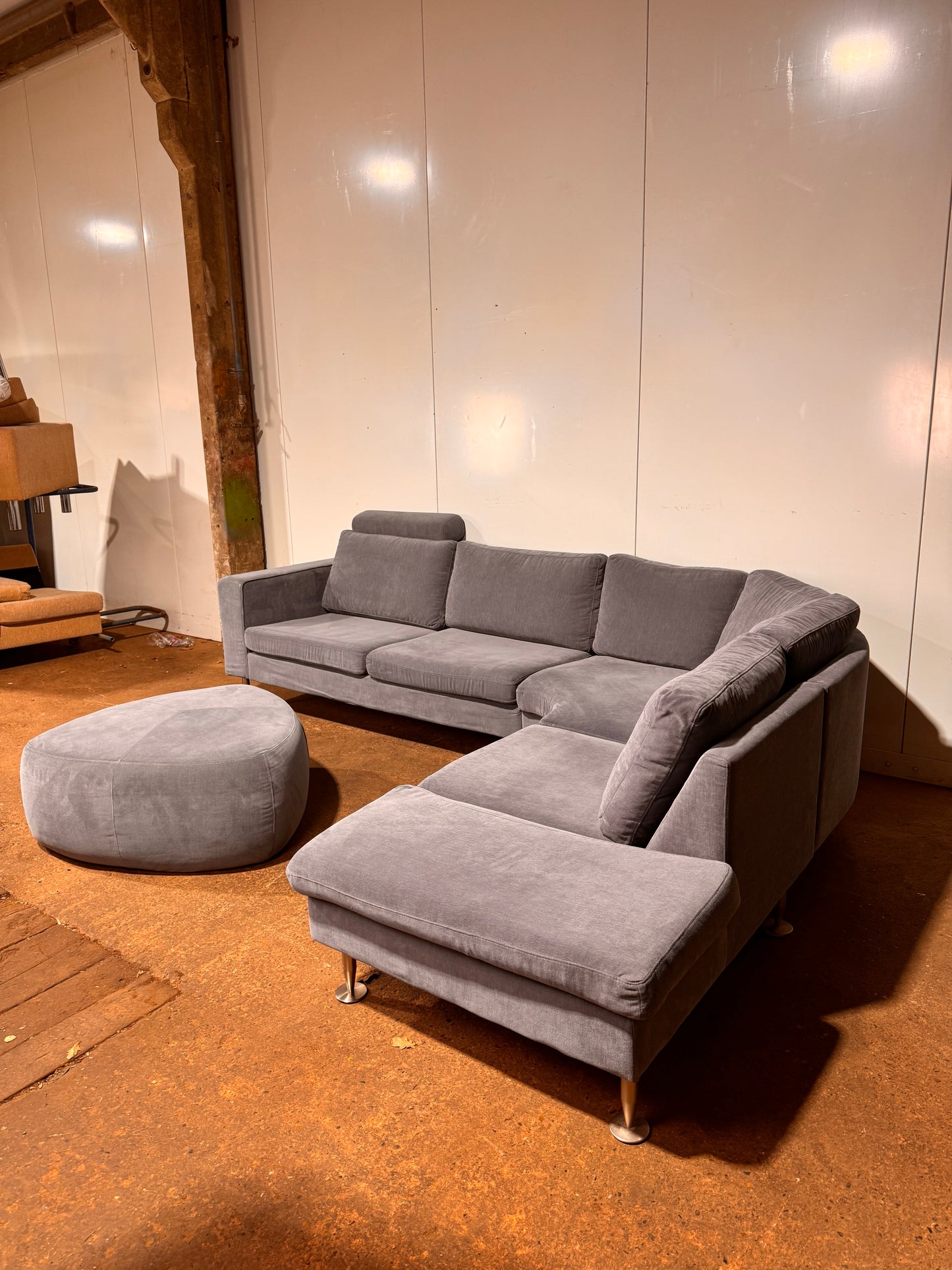 BoConcept Indivi Corner Sofa & Bermuda Footstool