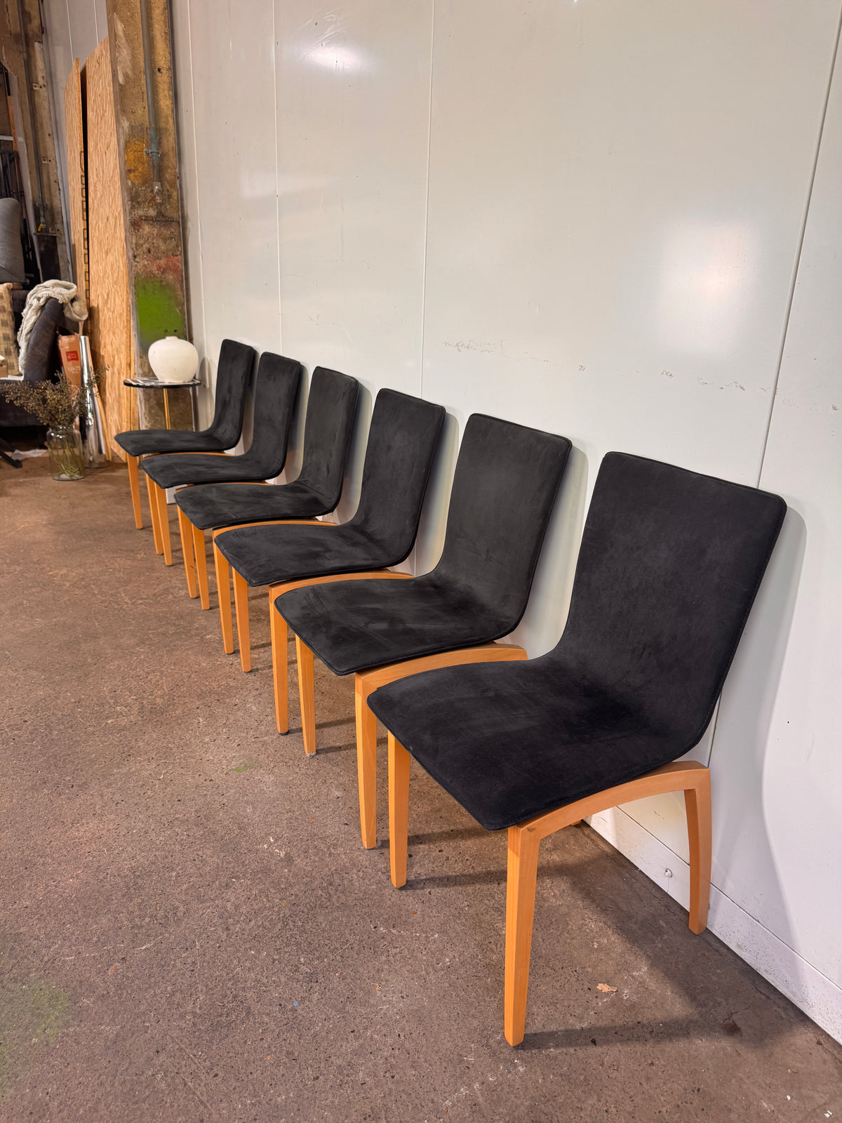 Ligne Roset Set of 6 Dining Chairs