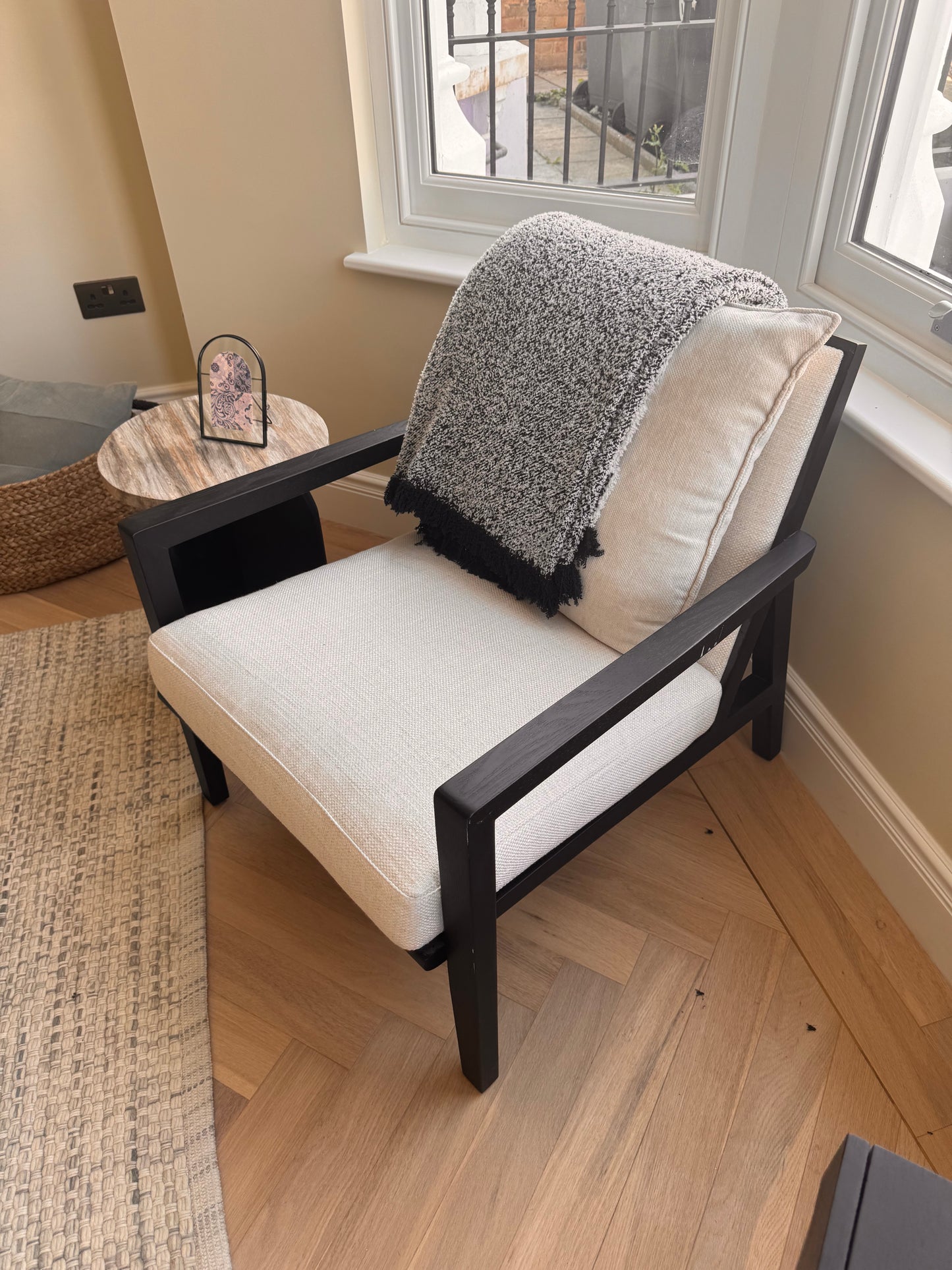 Camerich Fabric Flora Lounge Chair