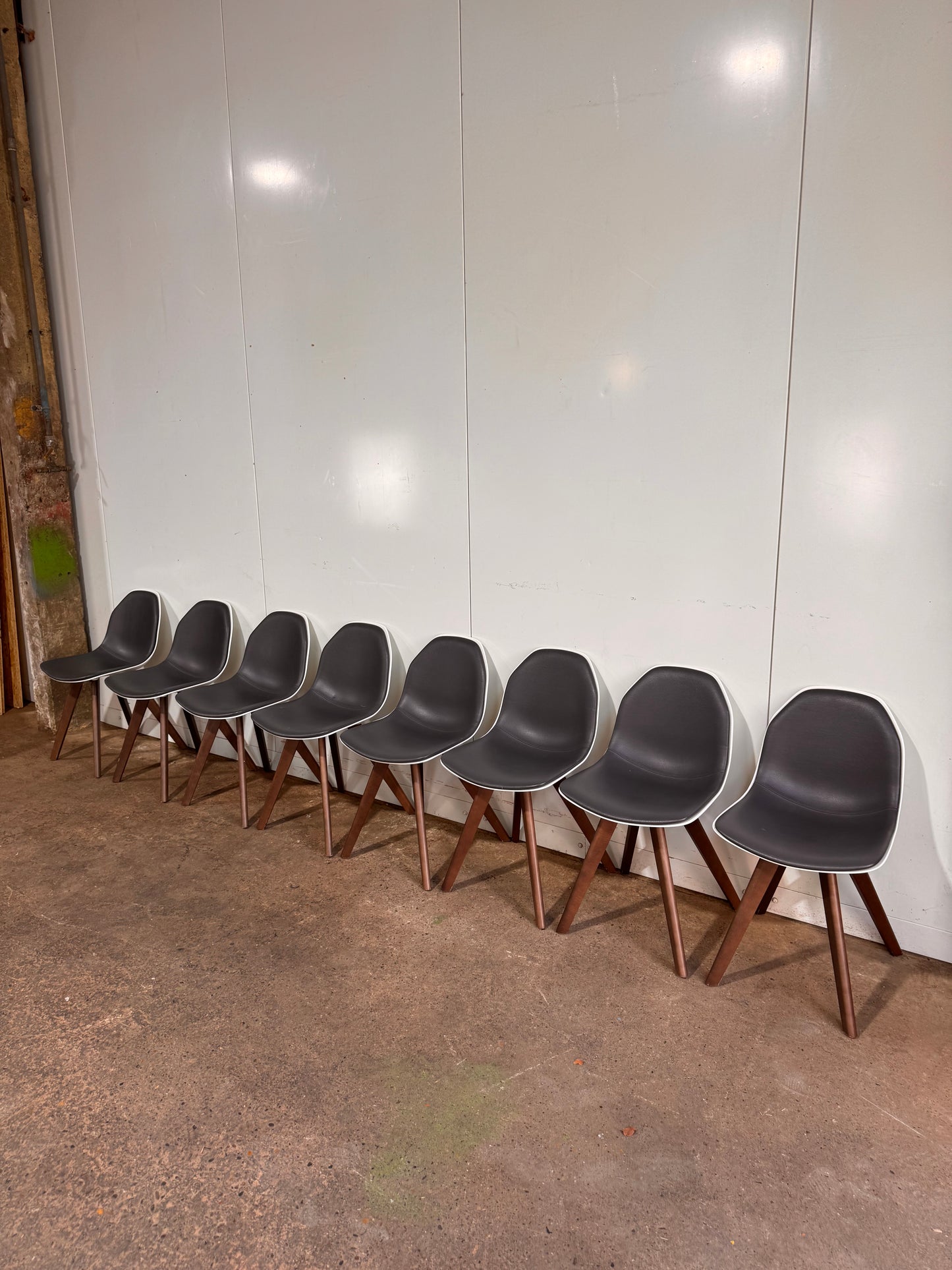 Roche Bobois Set of 8 Chistera Dining Chairs