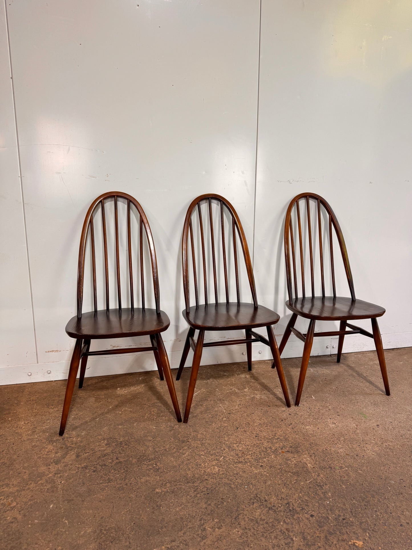 Ercol x3 Quaker Dining Chairs