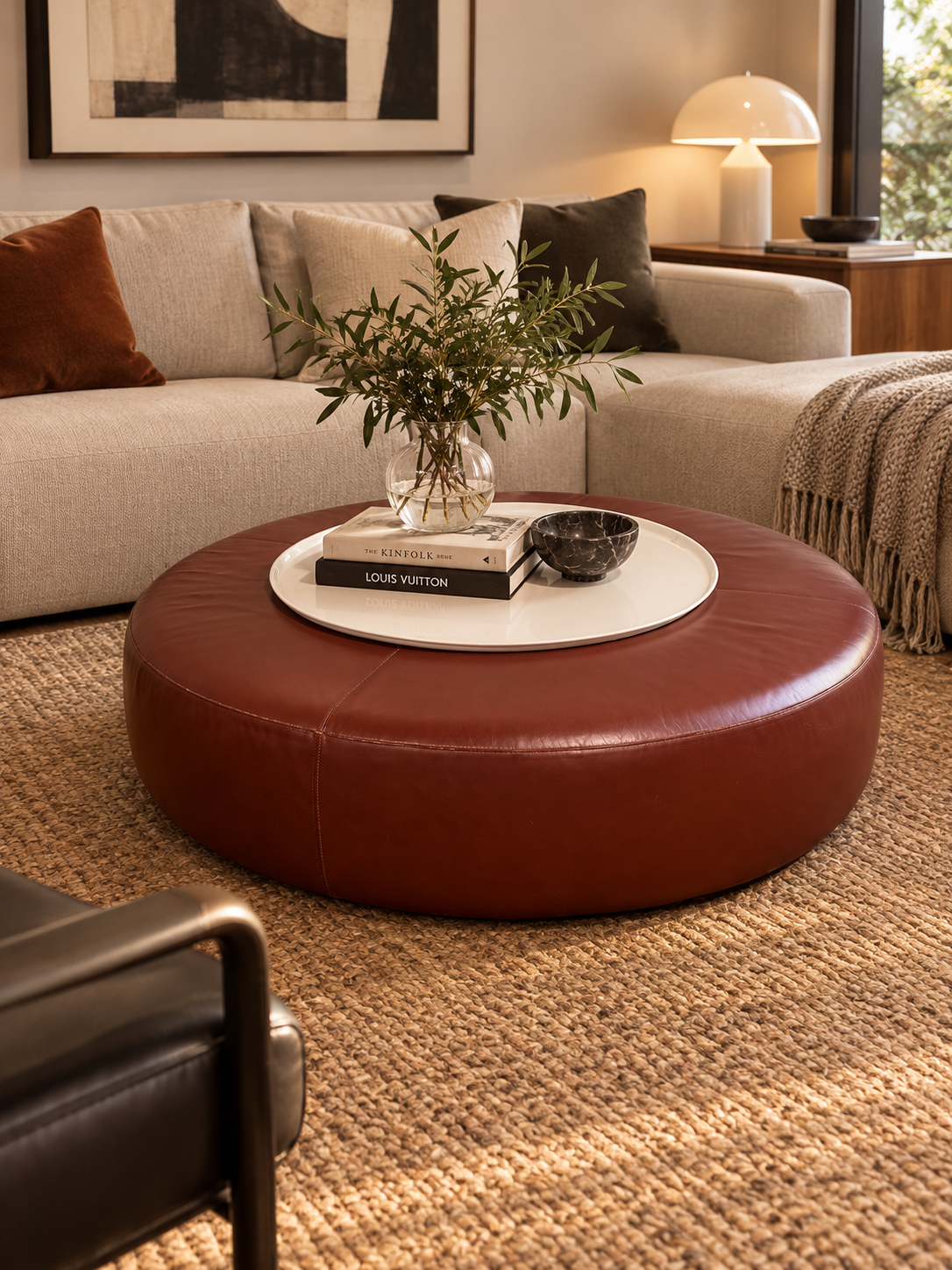 B&B Italia Large ‘Harry’ Ottoman