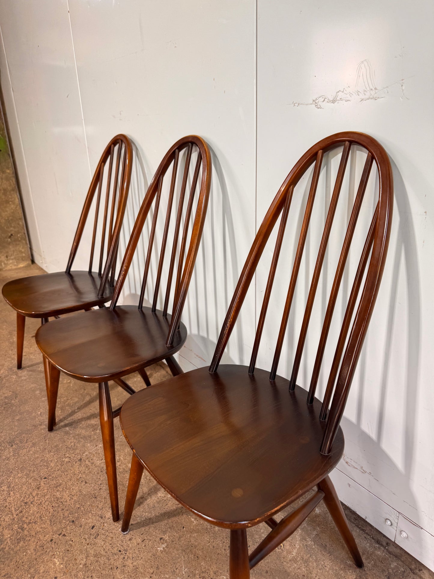 Ercol x3 Quaker Dining Chairs