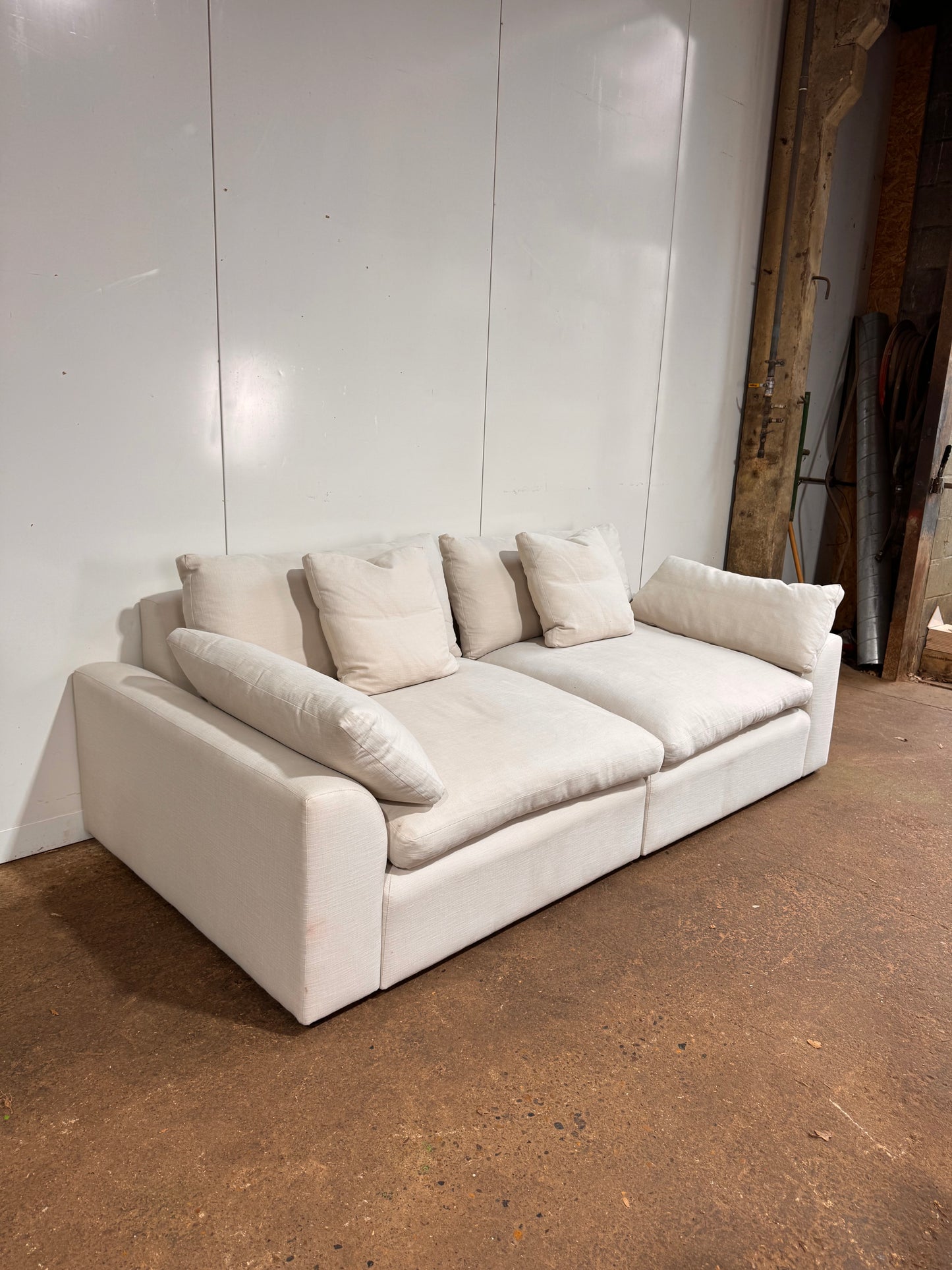 Loaf Linen Cuddlemuffin Modular Sofa