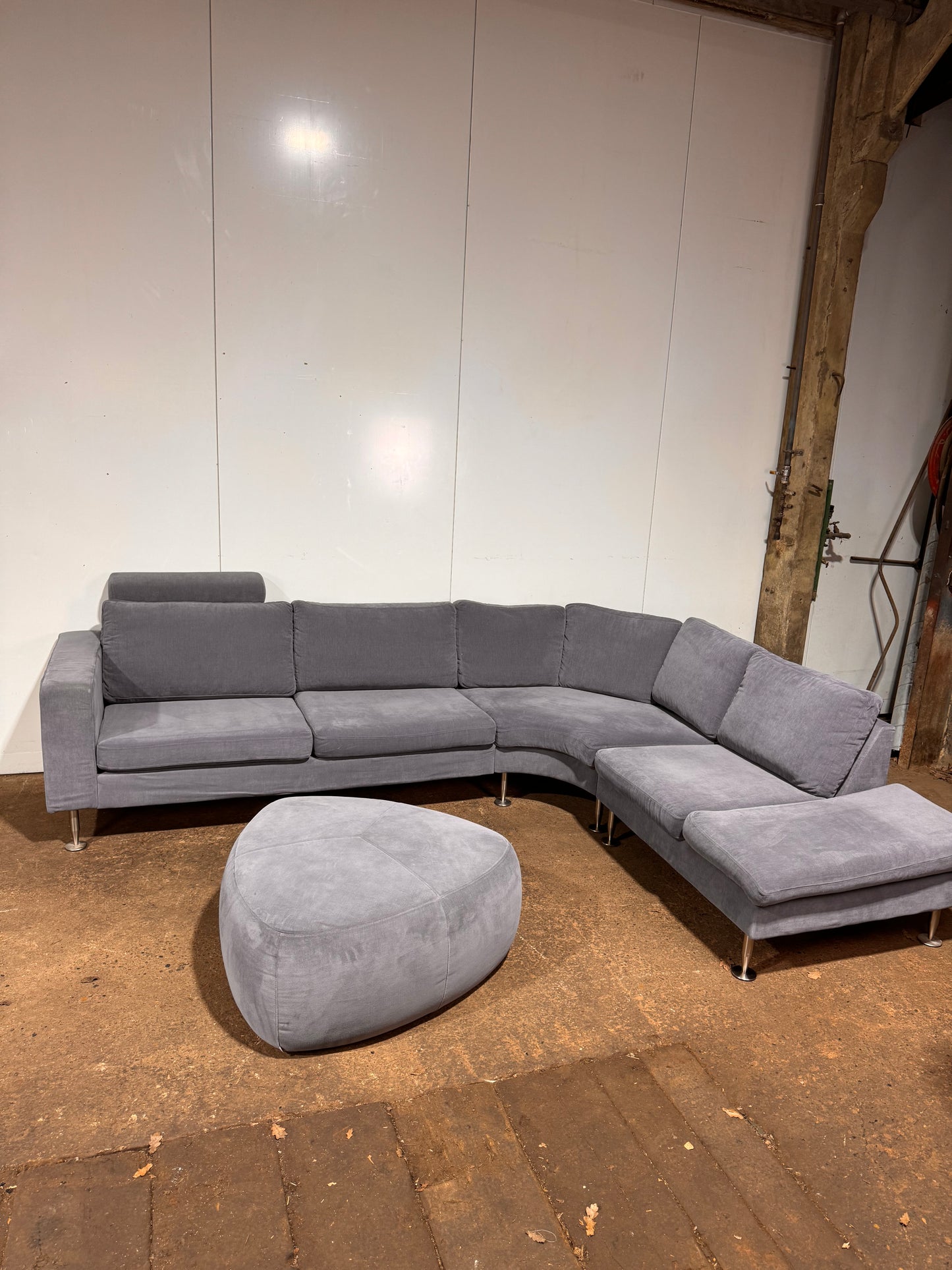 BoConcept Indivi Corner Sofa & Bermuda Footstool
