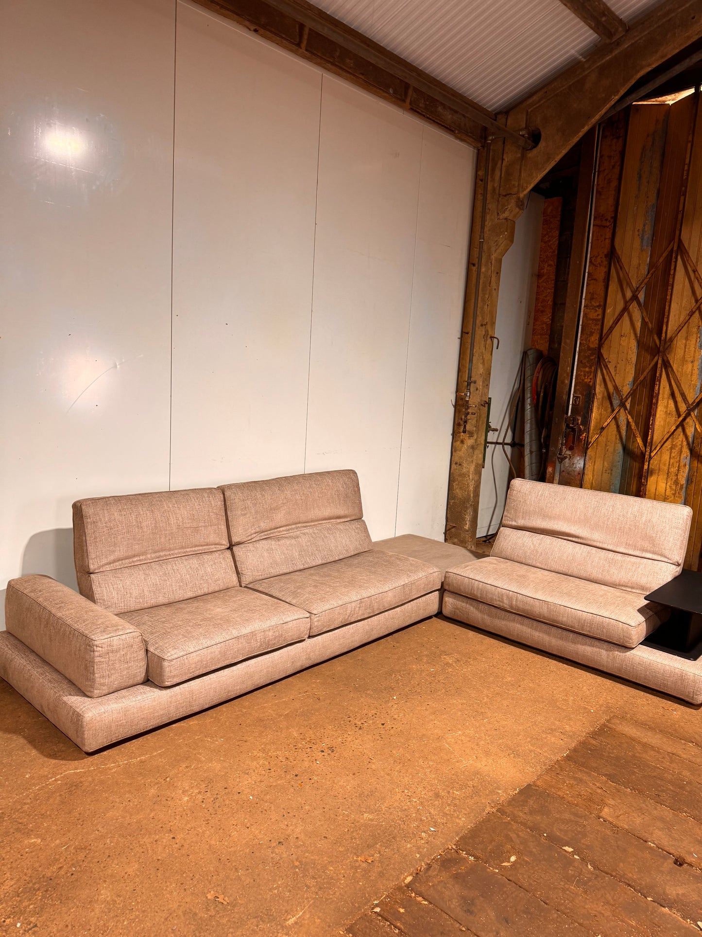 Roche Bobois Contemporary Corner Sofa
