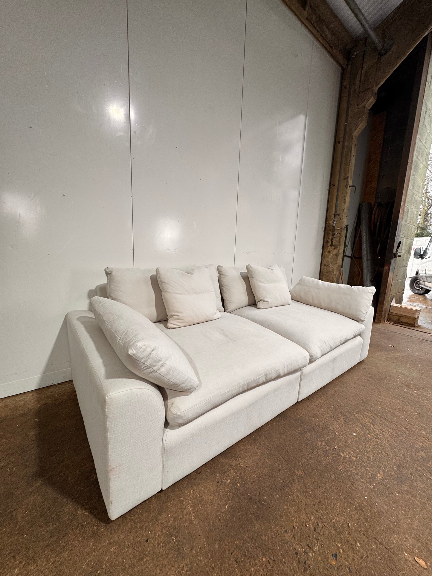 Loaf Linen Cuddlemuffin Modular Sofa