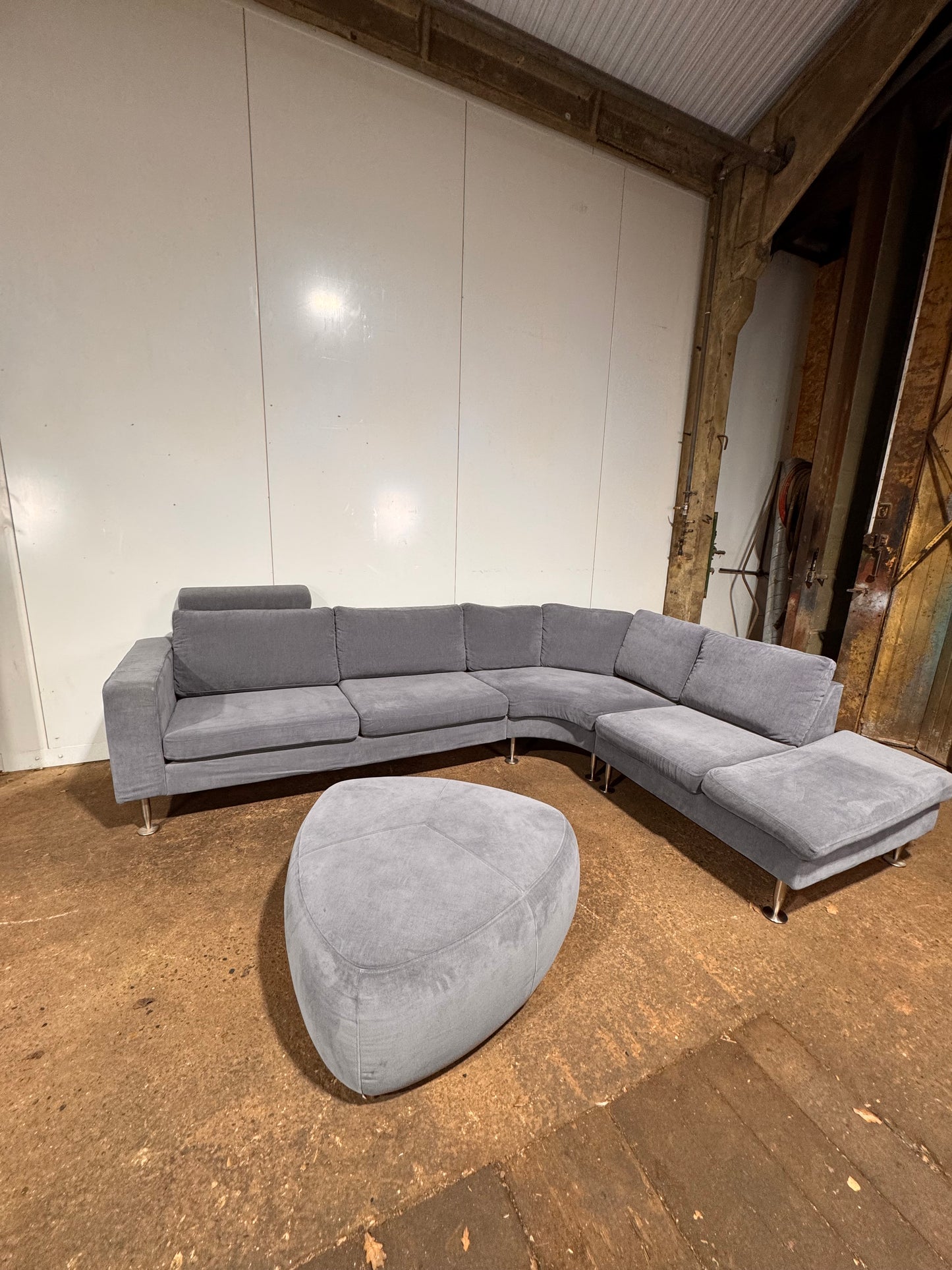 BoConcept Indivi Corner Sofa & Bermuda Footstool
