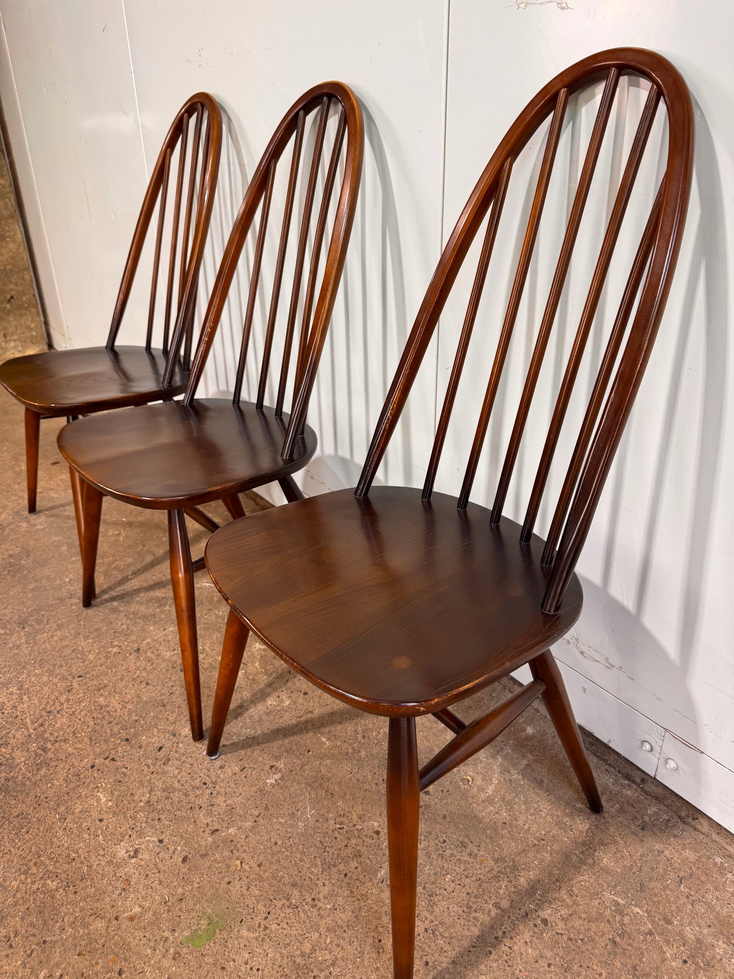 Ercol x3 Quaker Dining Chairs